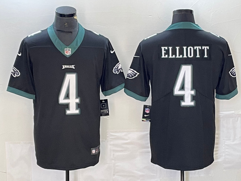 Men's Philadelphia Eagles Jake Elliott #4 Black Jersey